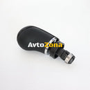 Кожена топка за скоростен лост Volkswagen Фолксваген Голф Golf Mk5 Mk6 Scirocco Jetta EOS 5 скорости - Avtozona