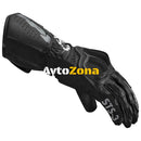 Кожени мото ръкавици SPIDI STS-3 BLACK - Avtozona