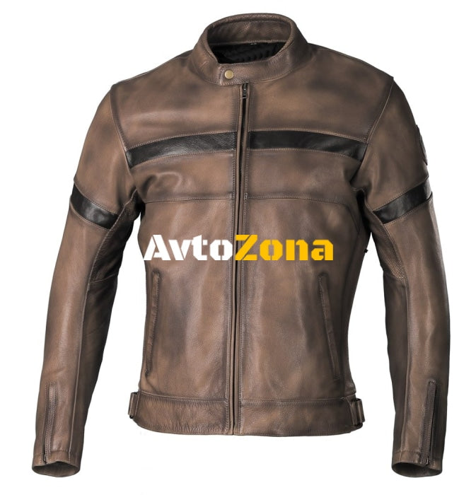 Кожено яке SECA R-TRO BROWN - Avtozona