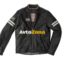 Кожено мото яке SPIDI VINTAGE Ice/Black - Avtozona