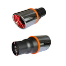 Vârf de evacuare - formă rotundă cu accent roșu