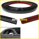 Черна лайсна за врата – 6 мм х 15 м - Avtozona