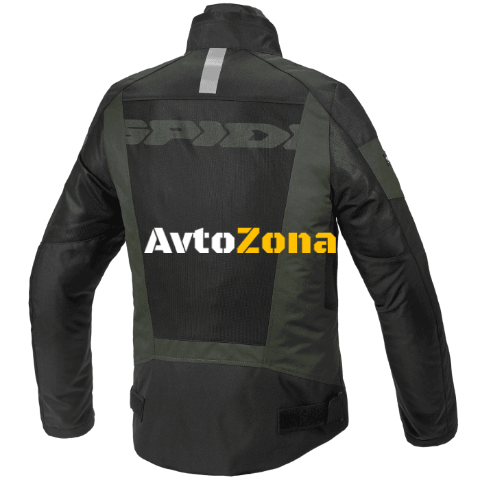 Лятно мото яке SPIDI BREEZY NET H2OUT BLACK/DARK GREEN - Avtozona