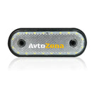 LED Диоден Габарит Маркер Токос Бял Червен Жълт Маркер 20 Диода 12V - 24V за камион бус ван каравана платформа кемпер - Avtozona