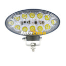 ЛЕД Диоден Халоген LED фар - 5100lm 178mm 60W PRO - Трактор Комбайн - John Deere 6195R - Avtozona