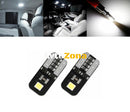 Лед Крушки За Габарит Т10 W5W LED 2 SMD 12V Canbus Бяла Светлина - Avtozona