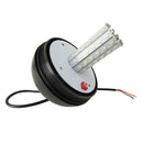 LED ЛЕД Аварийна Сигнална Лампа Маяк Буркан Оранжева Жълта 12V - 24V за трактори