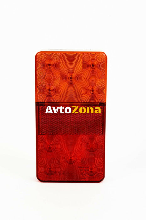 LED Лед Диоден Стоп Slim 12V 150мм x 80мм За Камион Ремарке Бус - Avtozona