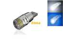 LED Лед Диоднa Крушкa За Габарит Т10 W5W COB 8-Core 12V Canbus - Error free Без грешки Бяла и Синя Светлина - Avtozona