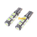 LED Лед Диодни Крушки За Габарит Т10 W5W 13 SMD 12V Бяла Canbus - Error free Без грешки - Avtozona