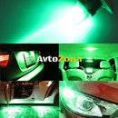 LED Лед Диодни Крушки За Табло Габарит Т10 W5W 1X LED 12V 5 Цвята Светлина - Avtozona