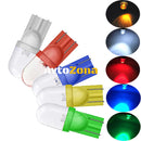 LED Лед Диодни Крушки За Табло Габарит Т10 W5W 1X LED 12V 5 Цвята Светлина - Avtozona