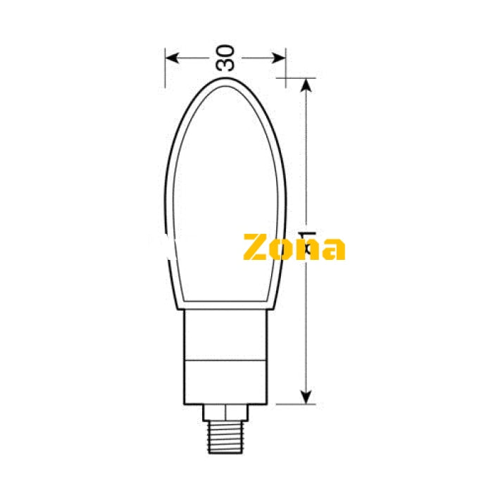 LED мигачи TWIST CARBON - 90085 - Avtozona