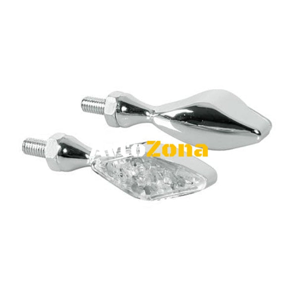 LED мигачи STORM CHROME – 90095 - Avtozona