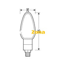 LED мигачи TUAREG BLACK- 90098 - Avtozona