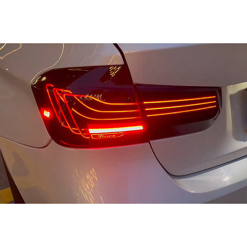 LED Стопове за BMW 3 Series F30 2012-2019 RGB E-MARK - Avtozona