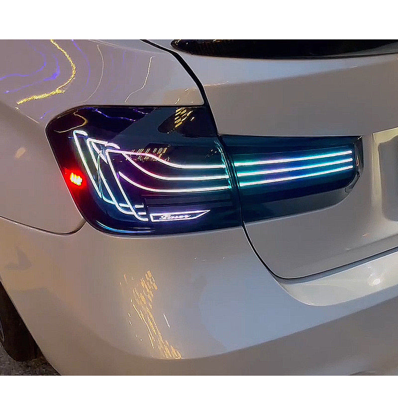 LED Стопове за BMW 3 Series F30 2012-2019 RGB E-MARK - Avtozona