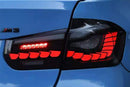 LED Стопове за BMW 3 Series F30 2013-2018 RED SMOKE M4 - Avtozona