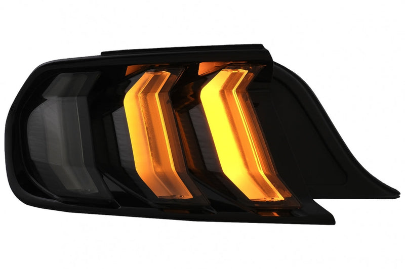 LED Стопове за Ford Mustang VI S550 (2015-2019) - SMOKE Динамични Мигачи - Avtozona