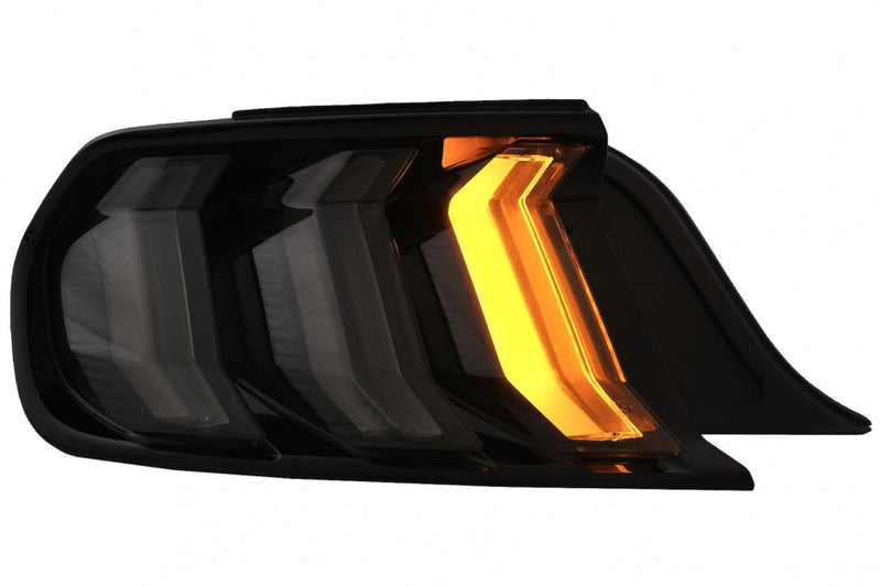 LED Стопове за Ford Mustang VI S550 (2015-2019) - SMOKE Динамични Мигачи - Avtozona