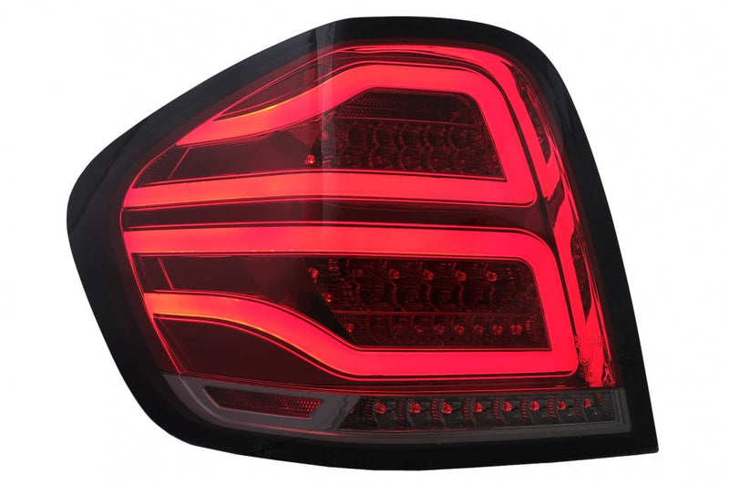 LED стопове за Mercedes M-Class W164 (2005-2008) Red Smoke - Avtozona