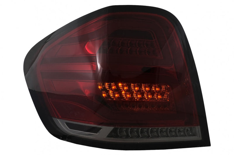 LED стопове за Mercedes M-Class W164 (2005-2008) Red Smoke - Avtozona