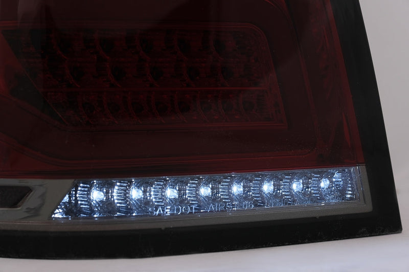 LED стопове за Mercedes M-Class W164 (2005-2008) Red Smoke - Avtozona