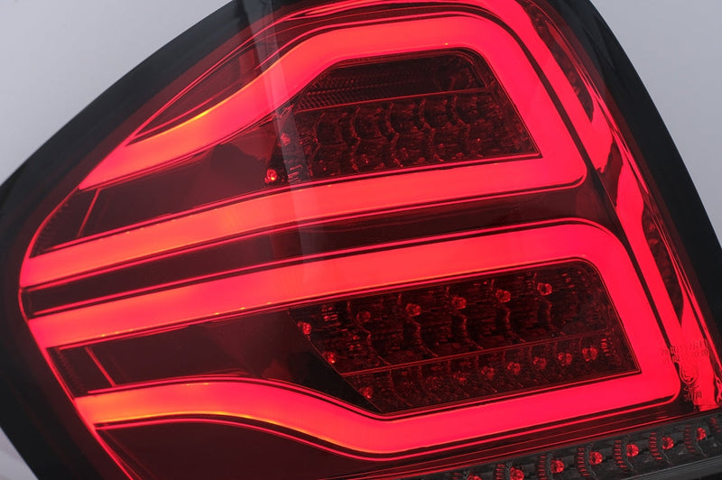 LED стопове за Mercedes M-Class W164 (2005-2008) Red Smoke - Avtozona