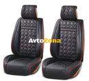 Лукс Универсална Кожена Тапицерия / Калъфи за предни седалки - Avtozona