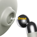 Магнитна поставка за телефон за автомобил Baseus C01 Кремаво-бял - Avtozona