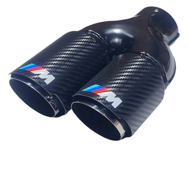 Vârf de eșapament dublu BMW M - Carbon (stânga)