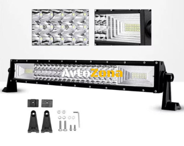 МОЩЕН LED БАР - 324W - 55см - Avtozona