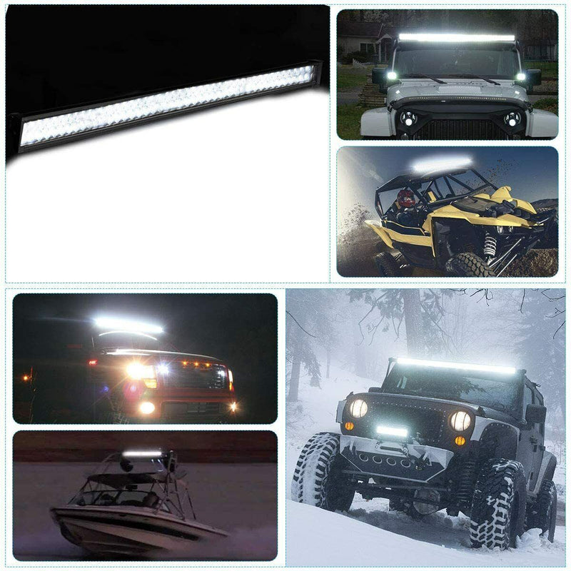 МОЩЕН LED БАР - 240W - 112 см - ATV Джип 4х4 Offroad Камион - Avtozona