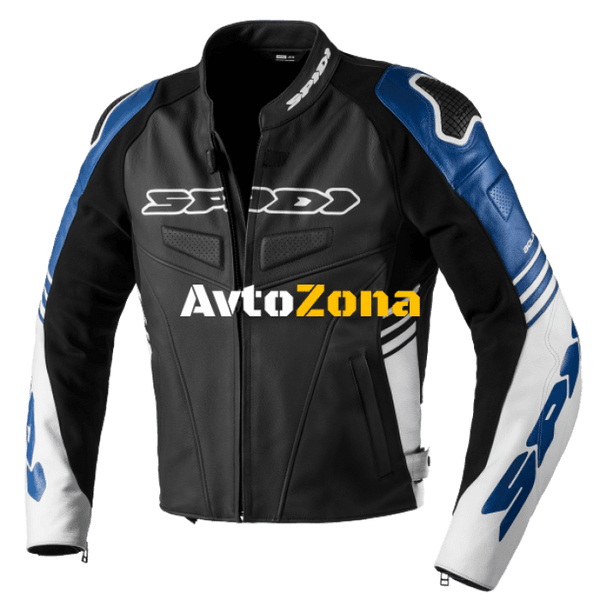 Мото яке SPIDI TRACK WARRIOR BLACK/BLUE - Avtozona