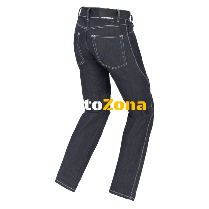 Мото дънки SPIDI FURIOUS PRO Black/Blue - Avtozona