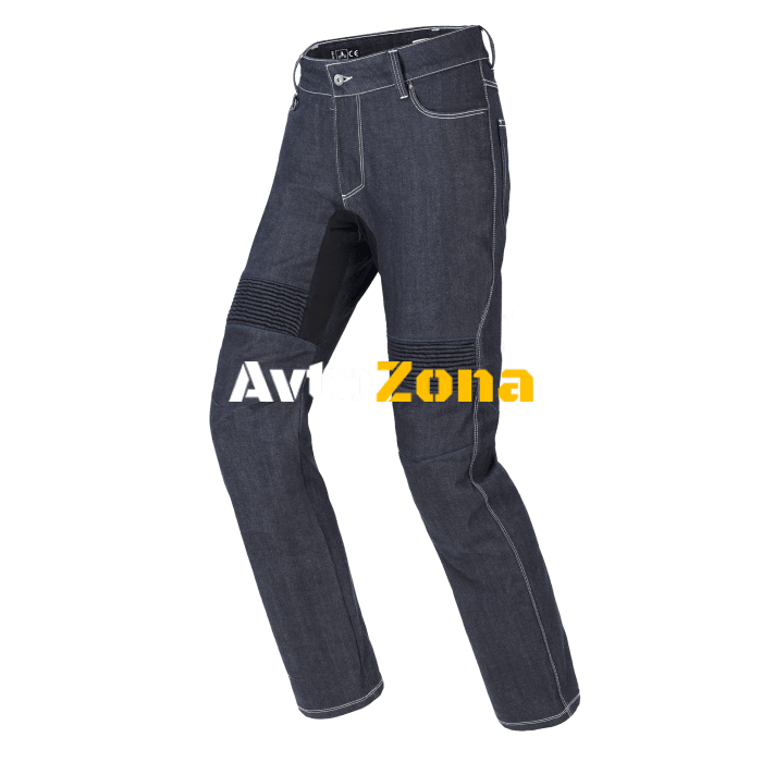 Мото дънки SPIDI FURIOUS PRO Black/Blue - Avtozona