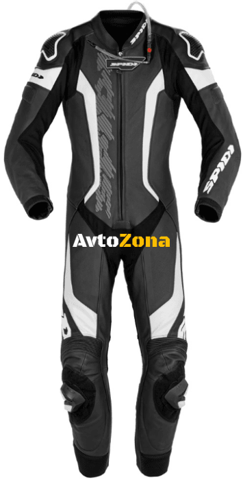 Мото екип SPIDI LASER PRO PERFORATED Black/White - Avtozona