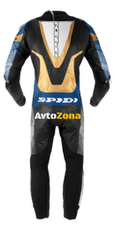 Мото екип SPIDI SUPERSONIC PERF PRO BLUE/GOLD - Avtozona