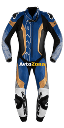 Мото екип SPIDI SUPERSONIC PERF PRO BLUE/GOLD - Avtozona