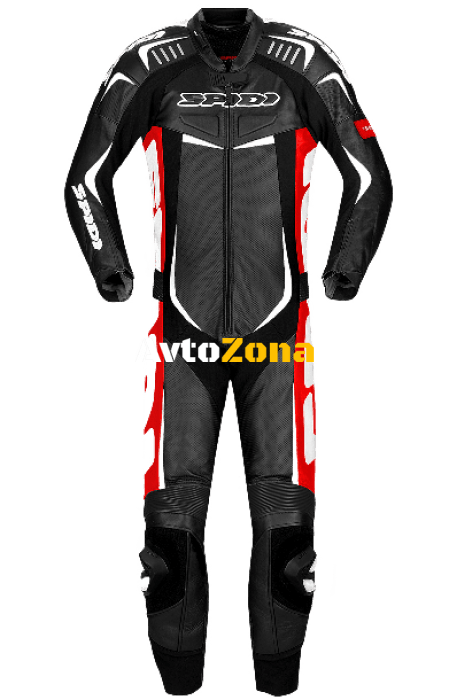 Мото екип SPIDI TRACK WIND PRO RED/BLACK - Avtozona