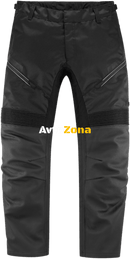 Мото панталон ICON CONTRA2 LEATHER - BLACK - Avtozona