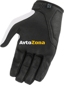 Мото ръкавици ICON HOOLIGAN CE - WHITE - Avtozona