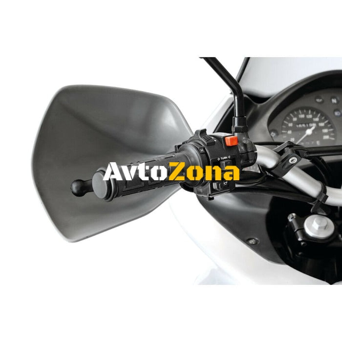 Мото ръкохватки с подгряване 12V Black - 90536 - Avtozona