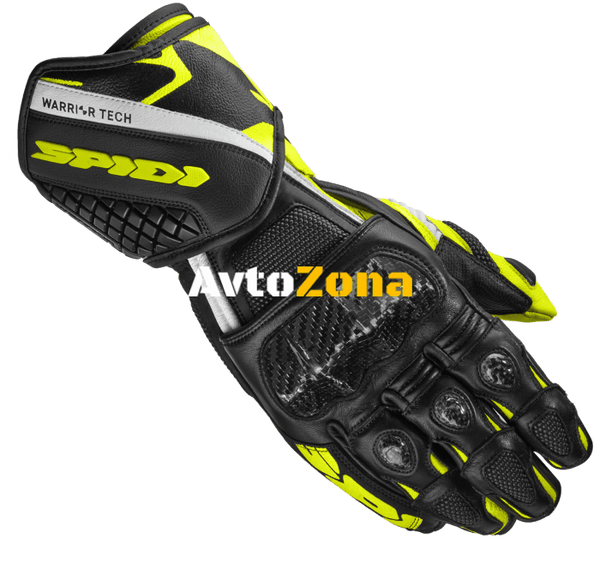 Мото ръкавици SPIDI CARBO 5 BLACK/FLUO - Avtozona