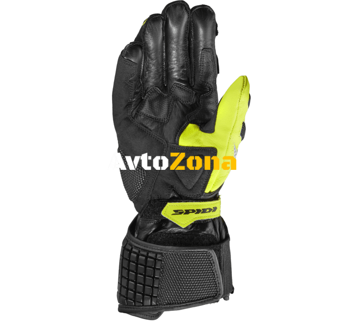 Мото ръкавици SPIDI CARBO 5 BLACK/FLUO - Avtozona