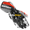 Мото ръкавици SPIDI Carbo Kangaroo BLACK/RED - Avtozona