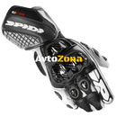 Мото ръкавици SPIDI Carbo Kangaroo BLACK/WHITE - Avtozona