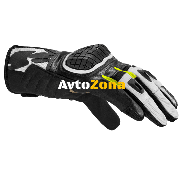 Мото ръкавици SPIDI G-WARRIOR BLACK/FLUO YELLOW - Avtozona