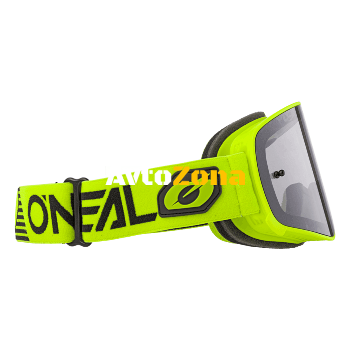 Мотокрос очила O`NEAL B-50 FORCE BLACK/NEON YELLOW - SILVER MIRROR 2021 - Avtozona