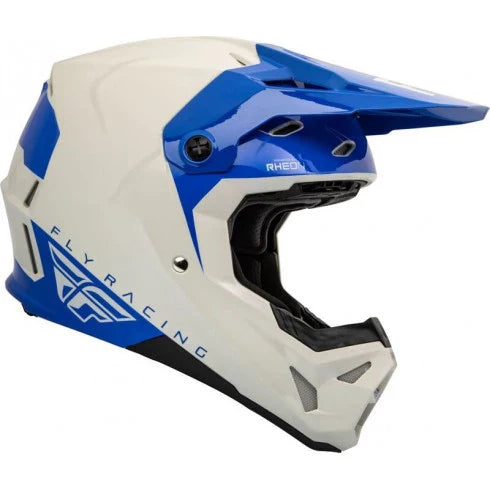 Мотокрос каска FLY RACING Formula CP Slant - Grey/Blue - Avtozona